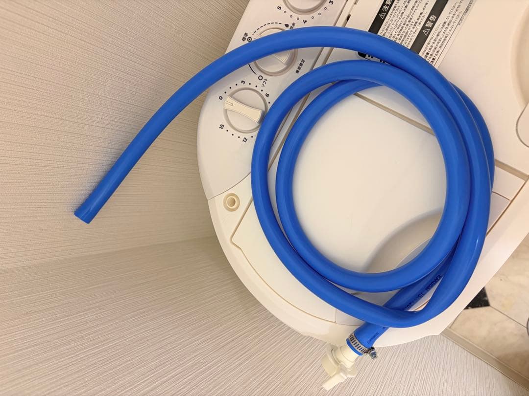 2/28まで出品★送料無料★ホース付★清掃済★シービージャパン★2槽式小型洗濯機