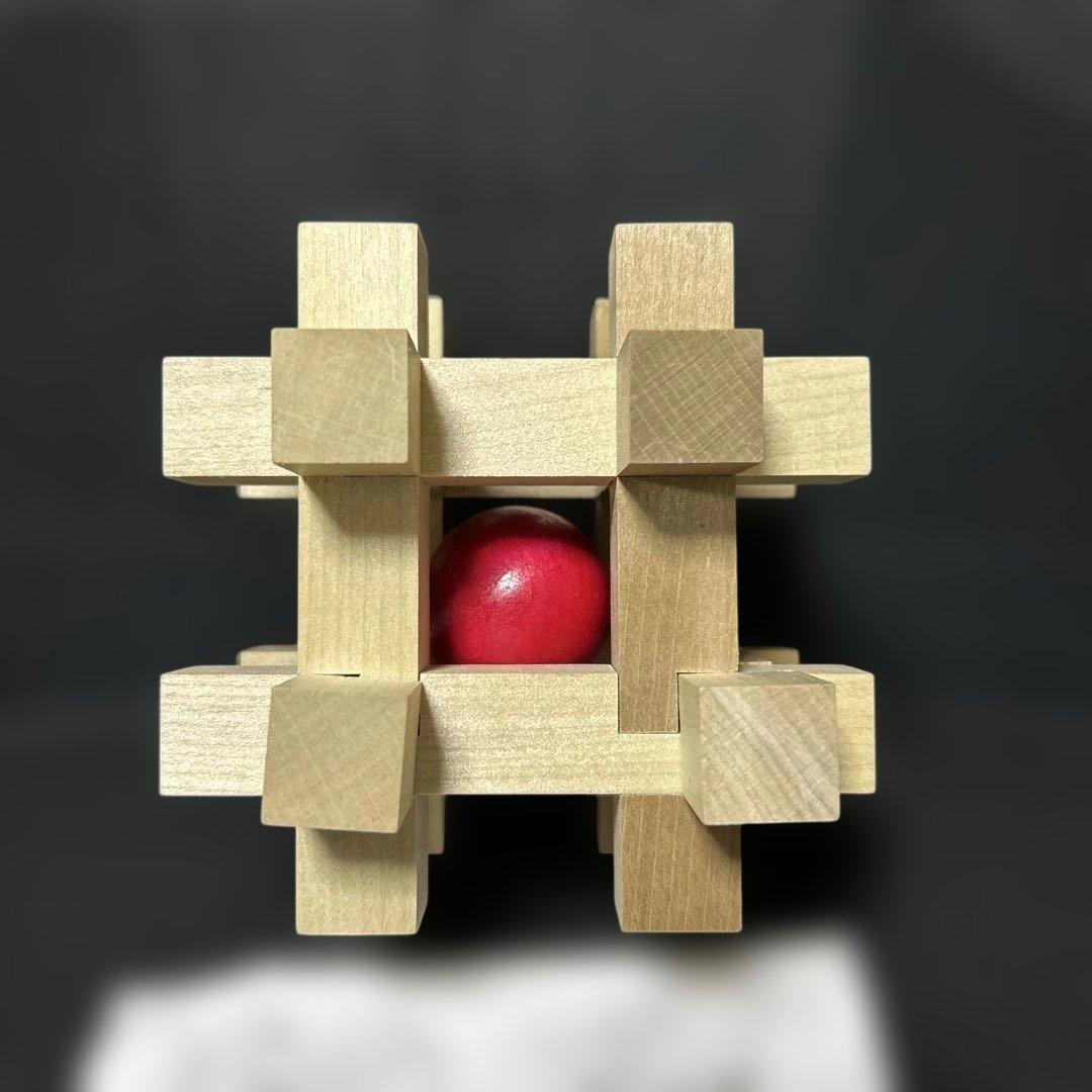 希少　山中組木工房 　玉入組木　箱根　工芸　パズル　脳トレ　知育　販売終了