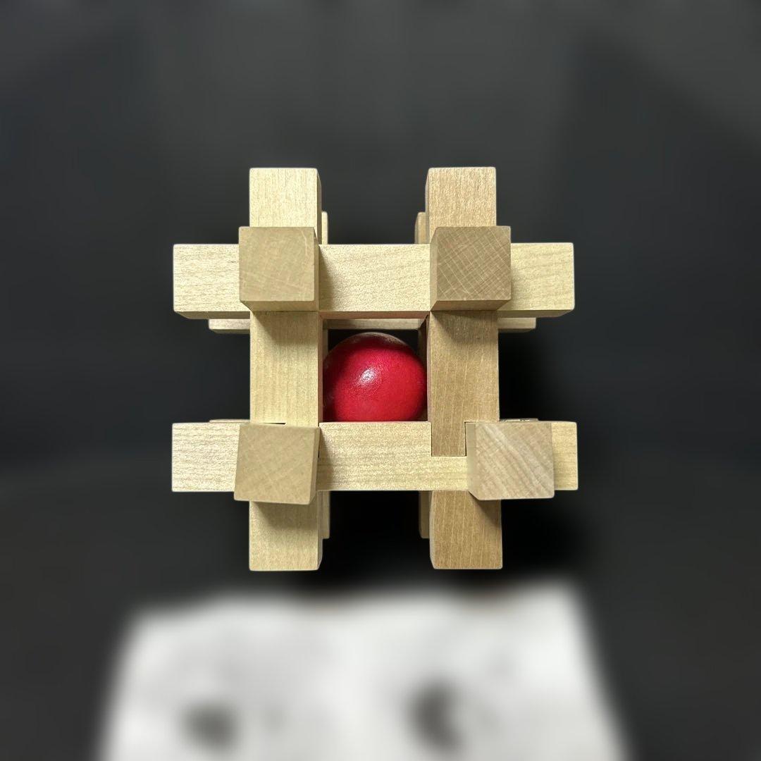 希少　山中組木工房 　玉入組木　箱根　工芸　パズル　脳トレ　知育　販売終了