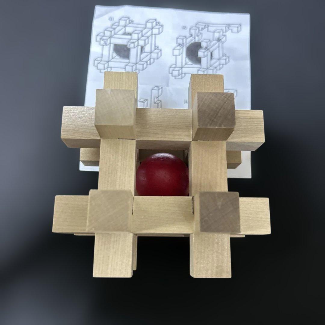 希少　山中組木工房 　玉入組木　箱根　工芸　パズル　脳トレ　知育　販売終了