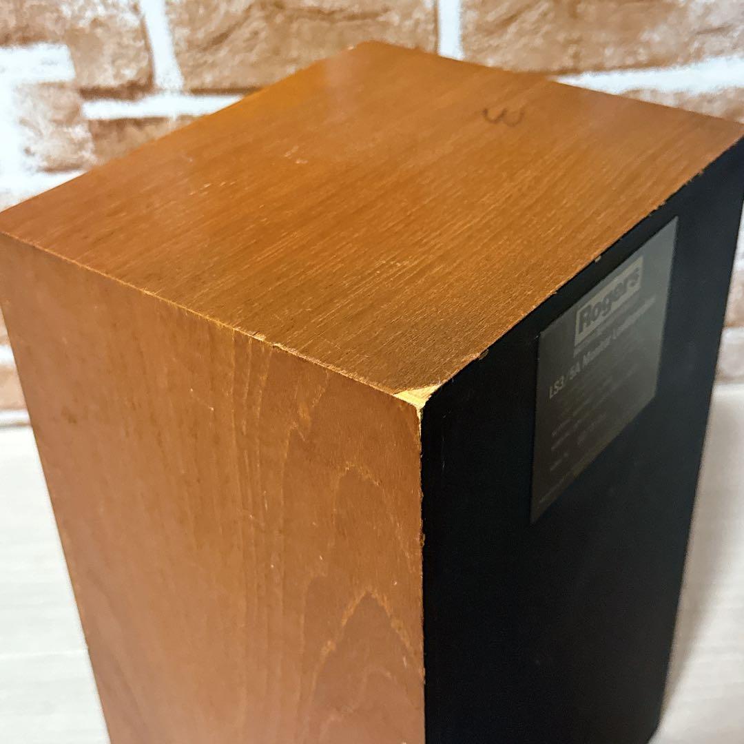 【希少品】ROGERS ペアスピーカー　LS3/5A 15Ω 黒ラベル