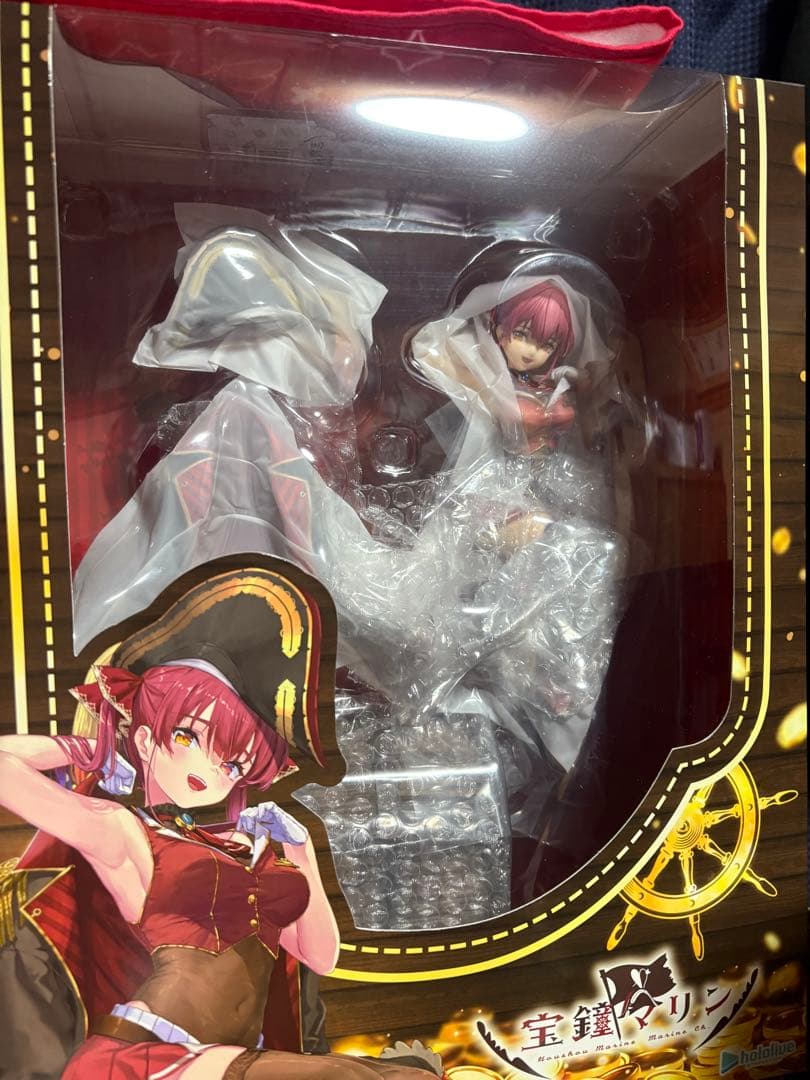 宝鐘マリン デザインココ フィギュア ステッカー付き