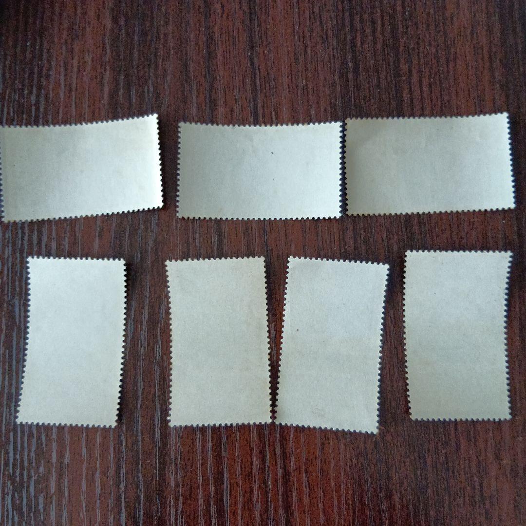 中国記念切手毛沢東6枚 朱徳同志逝世一周年 1枚