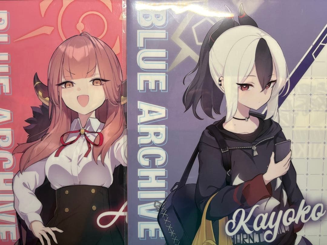 ブルアカ カヨコ アル ハルカ ムツキ ドン・キホーテ クリアファイル