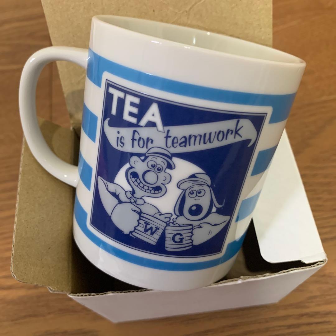 【新品未使用】⭐︎2005年当時物⭐︎日本製レア物ウォレスとグルミットマグカップ