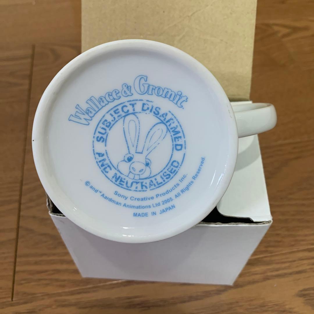 【新品未使用】⭐︎2005年当時物⭐︎日本製レア物ウォレスとグルミットマグカップ