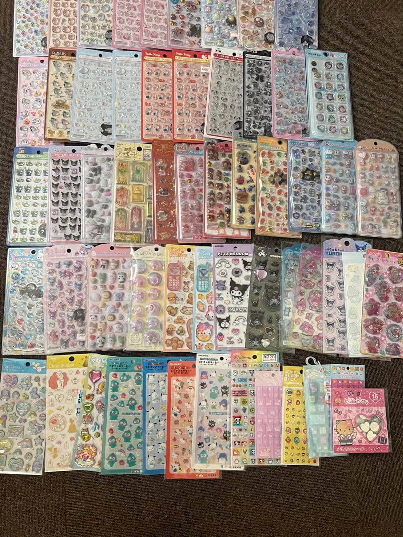 激レア　シール　まとめ売り　ボンボンドロップシールなど