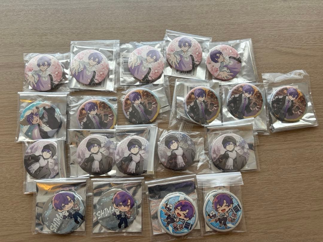 2018〜2025志麻ワン缶バッジ全てまとめ売り