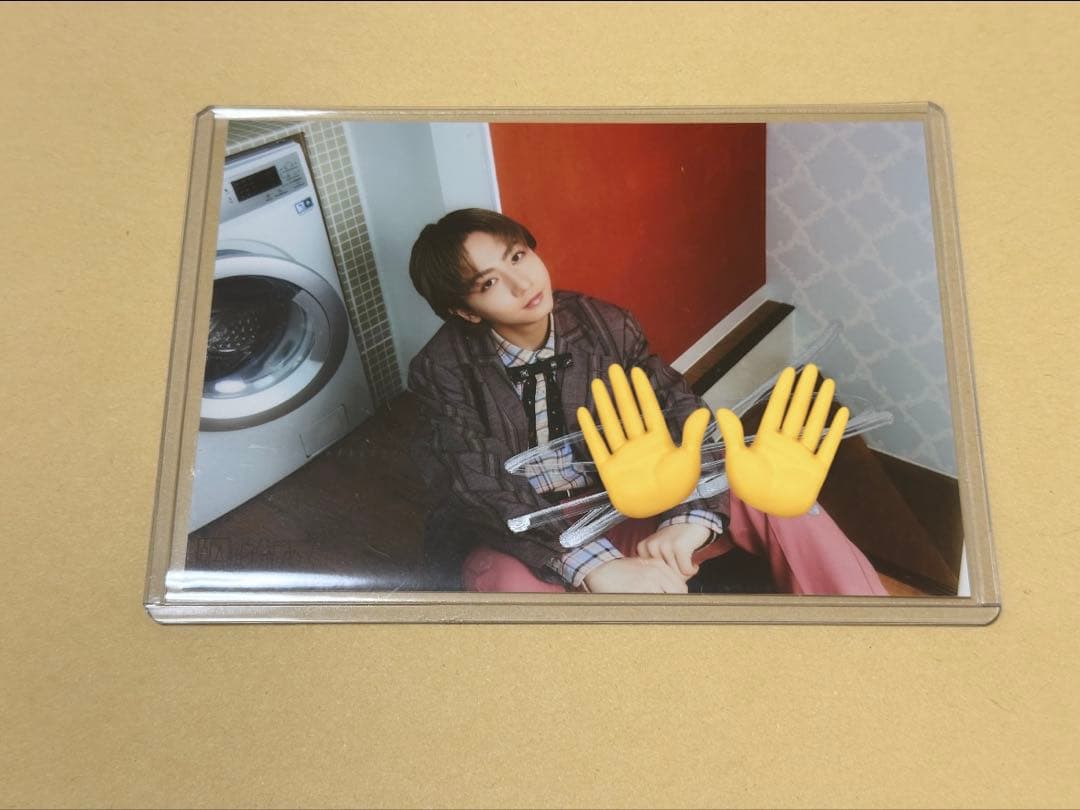 原因は自分にある。 長野凌大 生写真 サイン