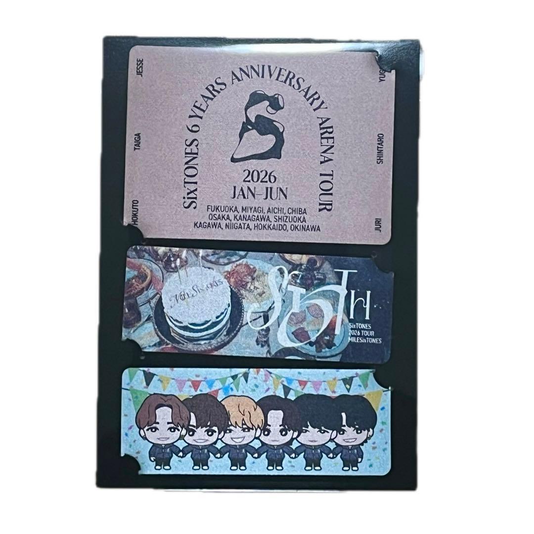SixTONES MILESixTONES パーカー+ステッカー