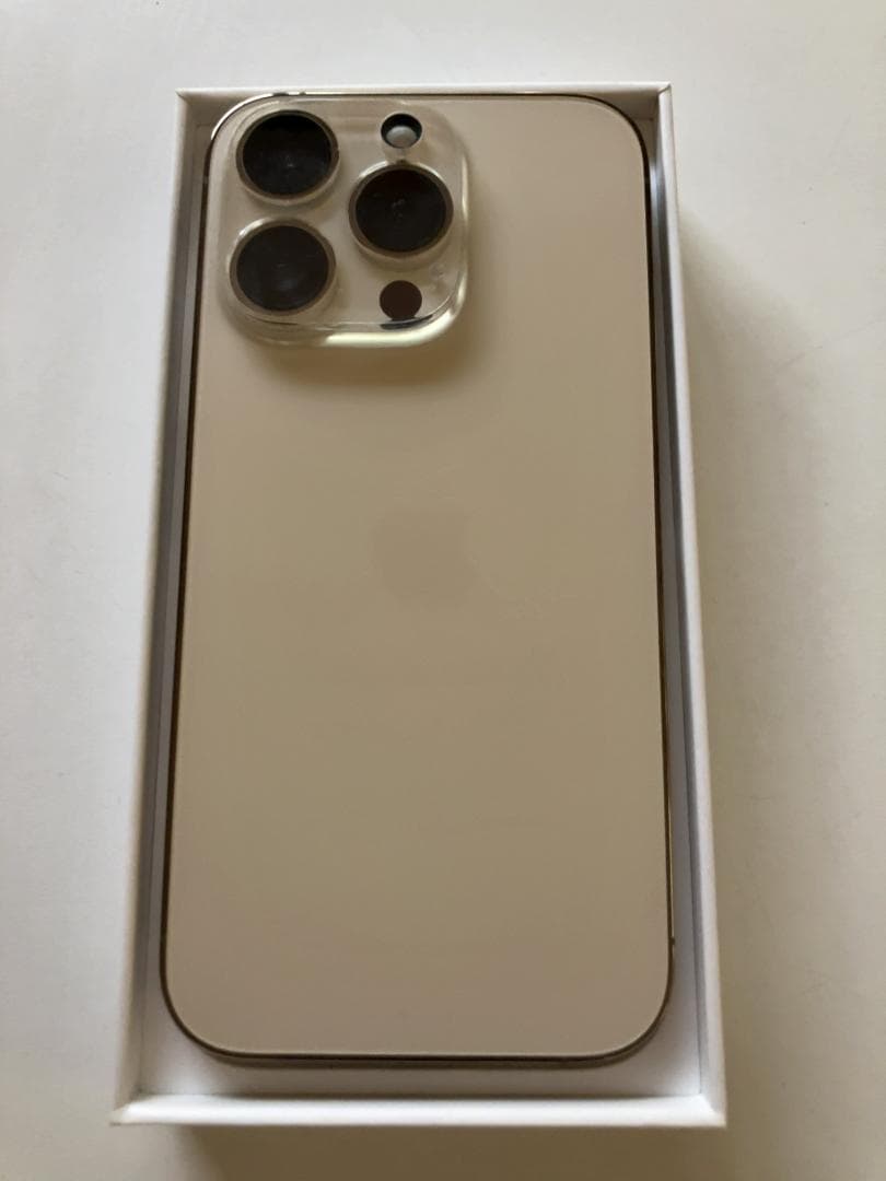 Apple iPhone14Proゴールド256GBSIMフリー箱説明書付き
