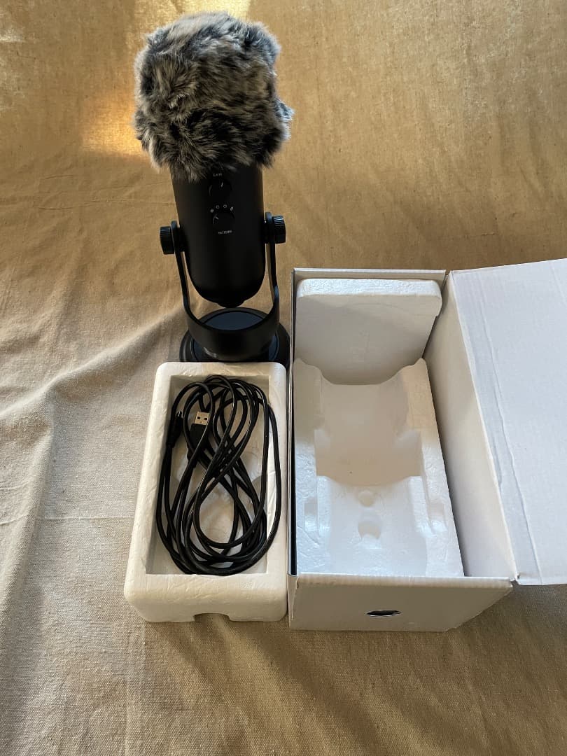 Blue Yeti USBマイク Blackout 箱付 美品