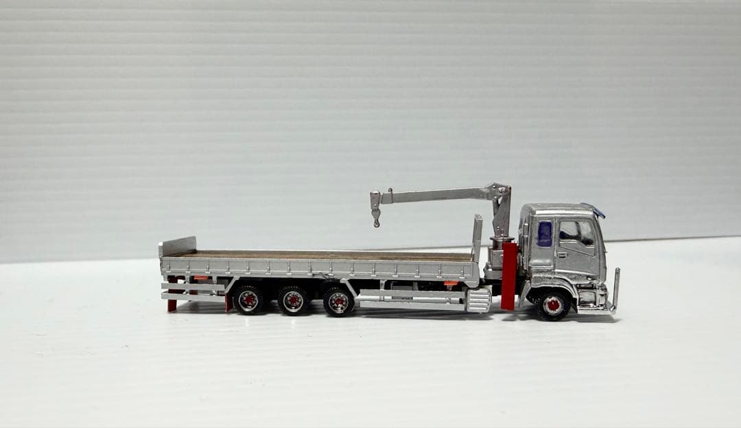 ★積荷付★いすゞギガ４軸低床平荷台トラック 後輪３軸　トレーラー