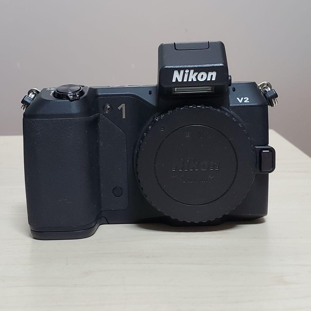 Nikon 1 V2 ボディ ブラック ミラーレス ショット数 約10,000回