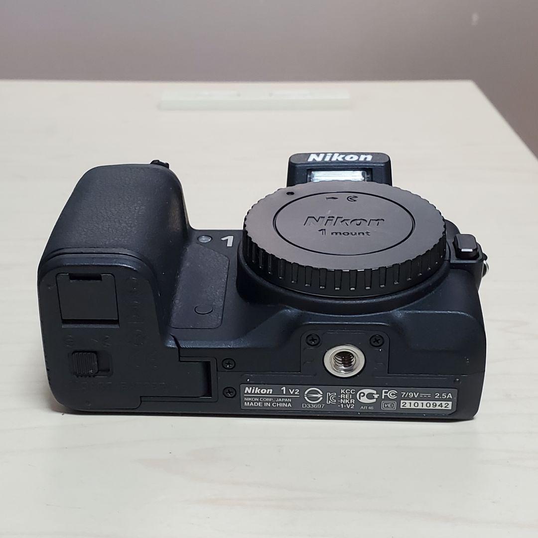 Nikon 1 V2 ボディ ブラック ミラーレス ショット数 約10,000回