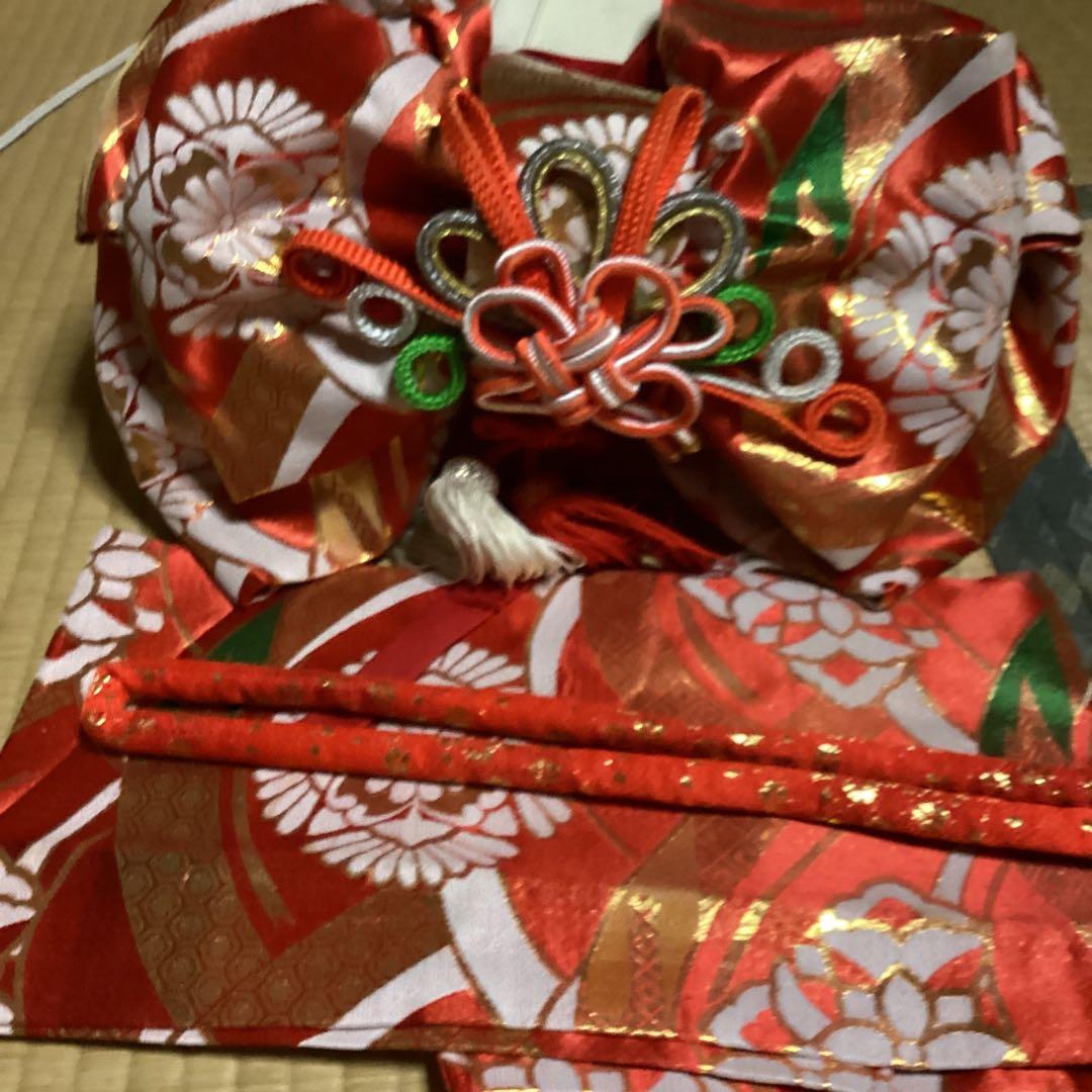 七五三七歳用のフルセット　帯幅18センチ 草履22センチ