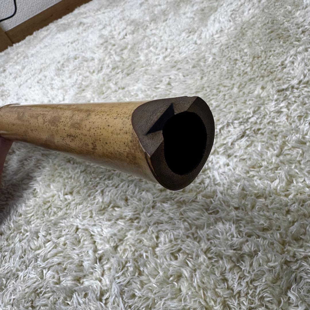 尺八　まとめ売り全4本　竹州銘3本　竹治銘1本　6孔あり　バラ売り不可