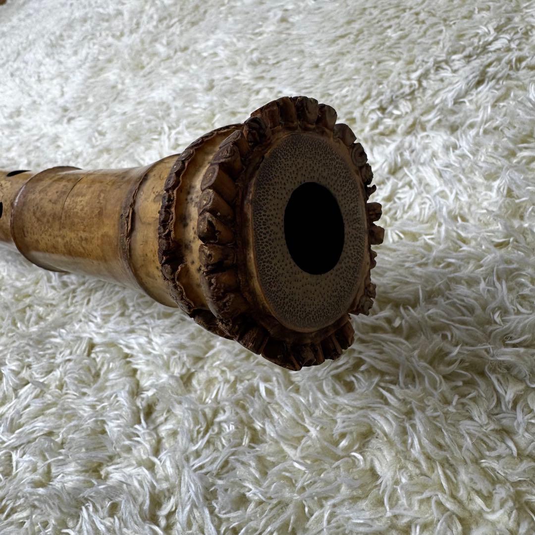 尺八　まとめ売り全4本　竹州銘3本　竹治銘1本　6孔あり　バラ売り不可