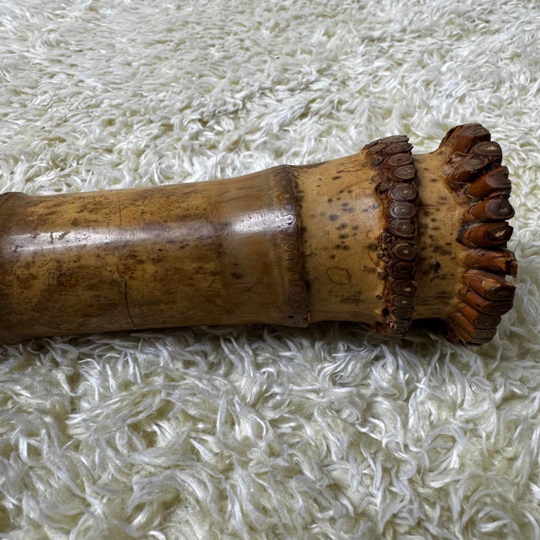 尺八　まとめ売り全4本　竹州銘3本　竹治銘1本　6孔あり　バラ売り不可