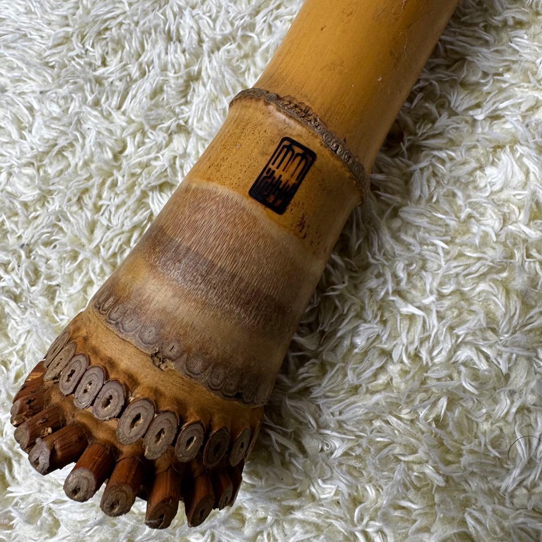 尺八　まとめ売り全4本　竹州銘3本　竹治銘1本　6孔あり　バラ売り不可