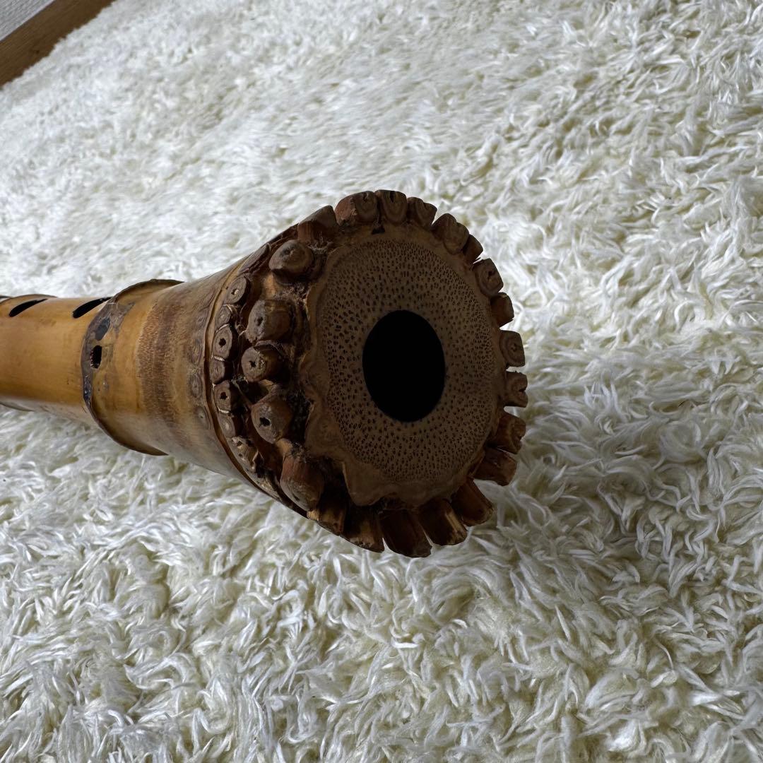 尺八　まとめ売り全4本　竹州銘3本　竹治銘1本　6孔あり　バラ売り不可