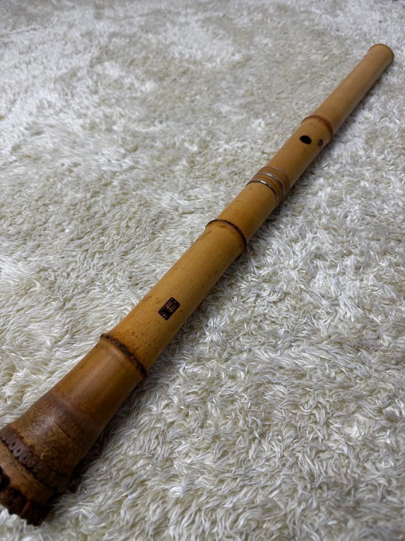 尺八　まとめ売り全4本　竹州銘3本　竹治銘1本　6孔あり　バラ売り不可