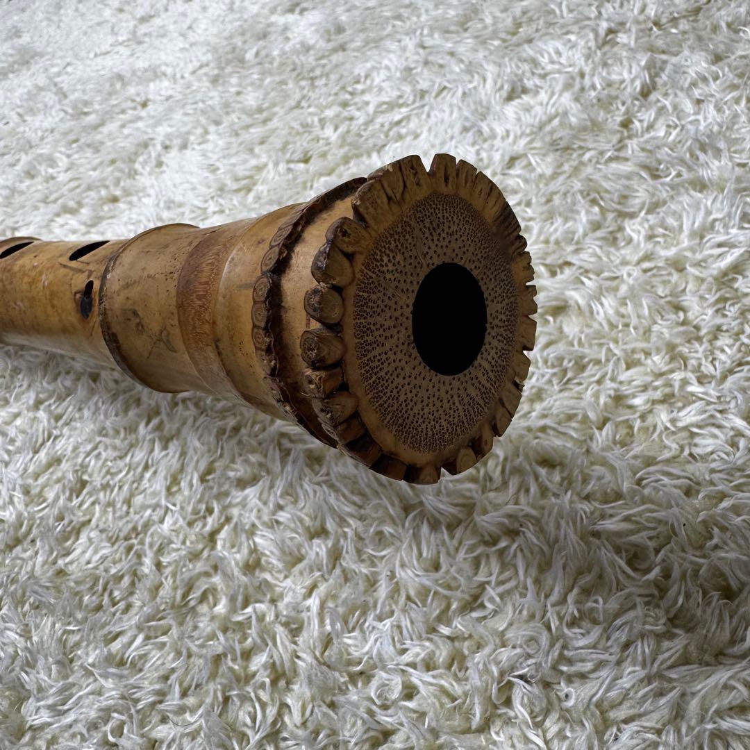 尺八　まとめ売り全4本　竹州銘3本　竹治銘1本　6孔あり　バラ売り不可