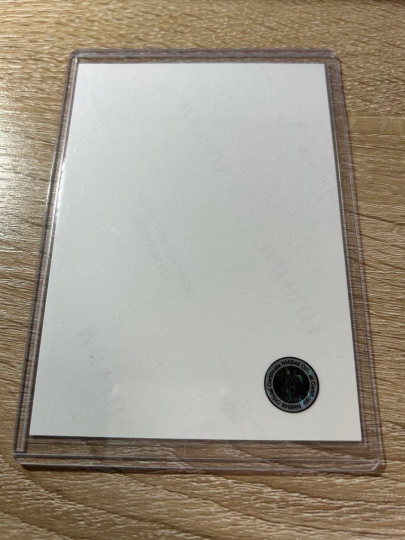 NMB48 9期生 池田典愛　直筆サイン入り生写真　ステージフォト