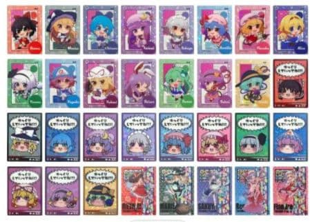 東方Project コレクションカード 　コンプリート　シークレット5枚含