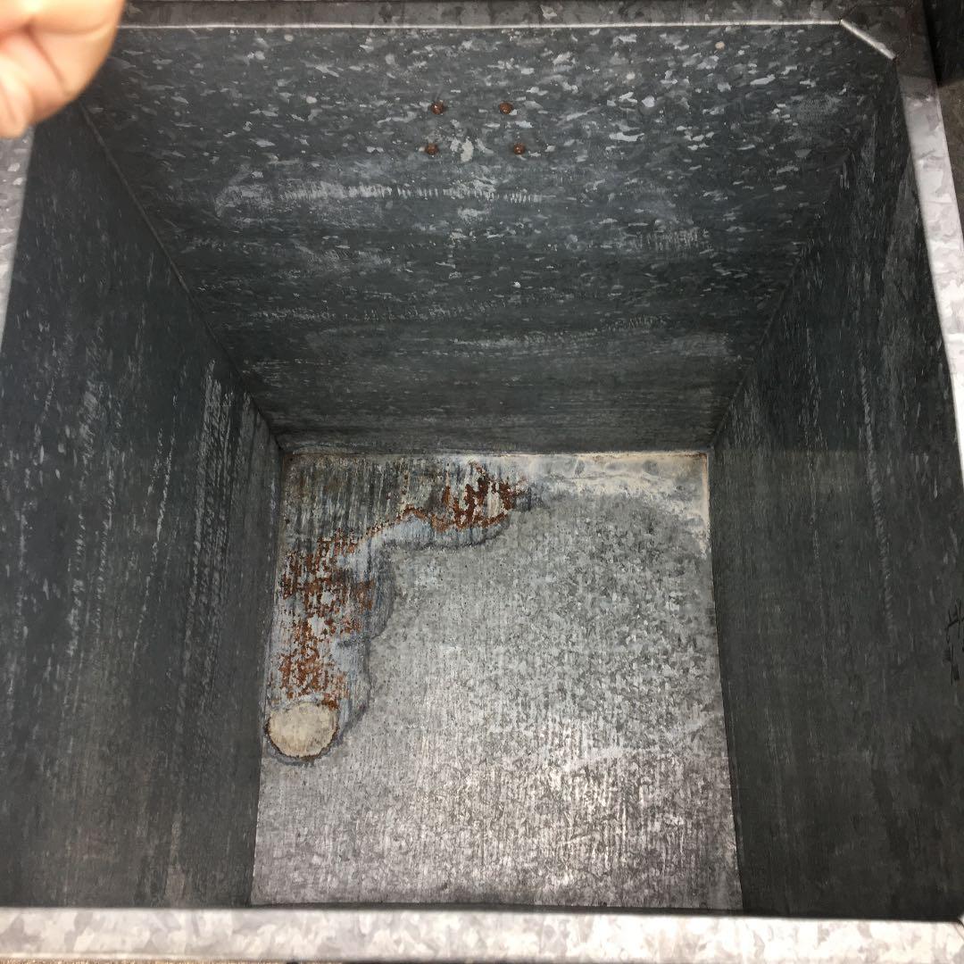 名古屋限定送料無料　ブリキ　衣装ケース　特大　ビンテージ　昭和レトロ