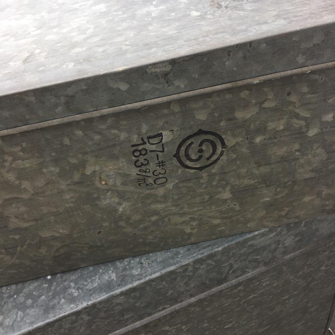 名古屋限定送料無料　ブリキ　衣装ケース　特大　ビンテージ　昭和レトロ