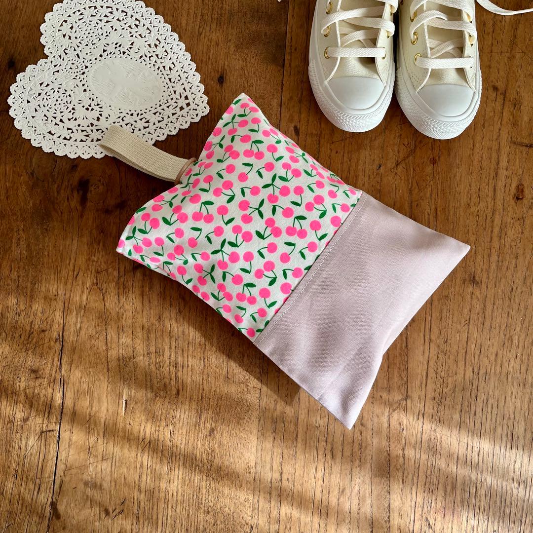 入園入学3点セット♡レッスンバッグ　体操服入れ　女の子♡上靴入れ♡ネームタグ付き