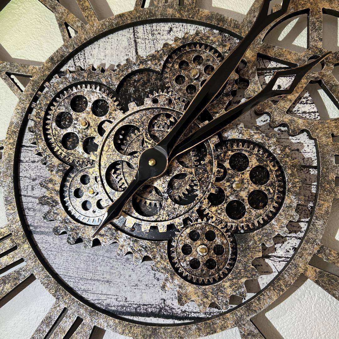 ステンプンク 本格ムービングギア 高級感抜群 ヴィンテージ アンティーク