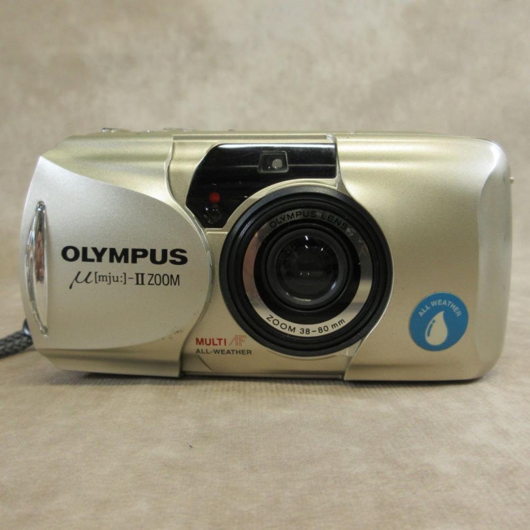 OLYMPUS オリンパス μ II mju ZOOM コンパクトフィルムカメラ