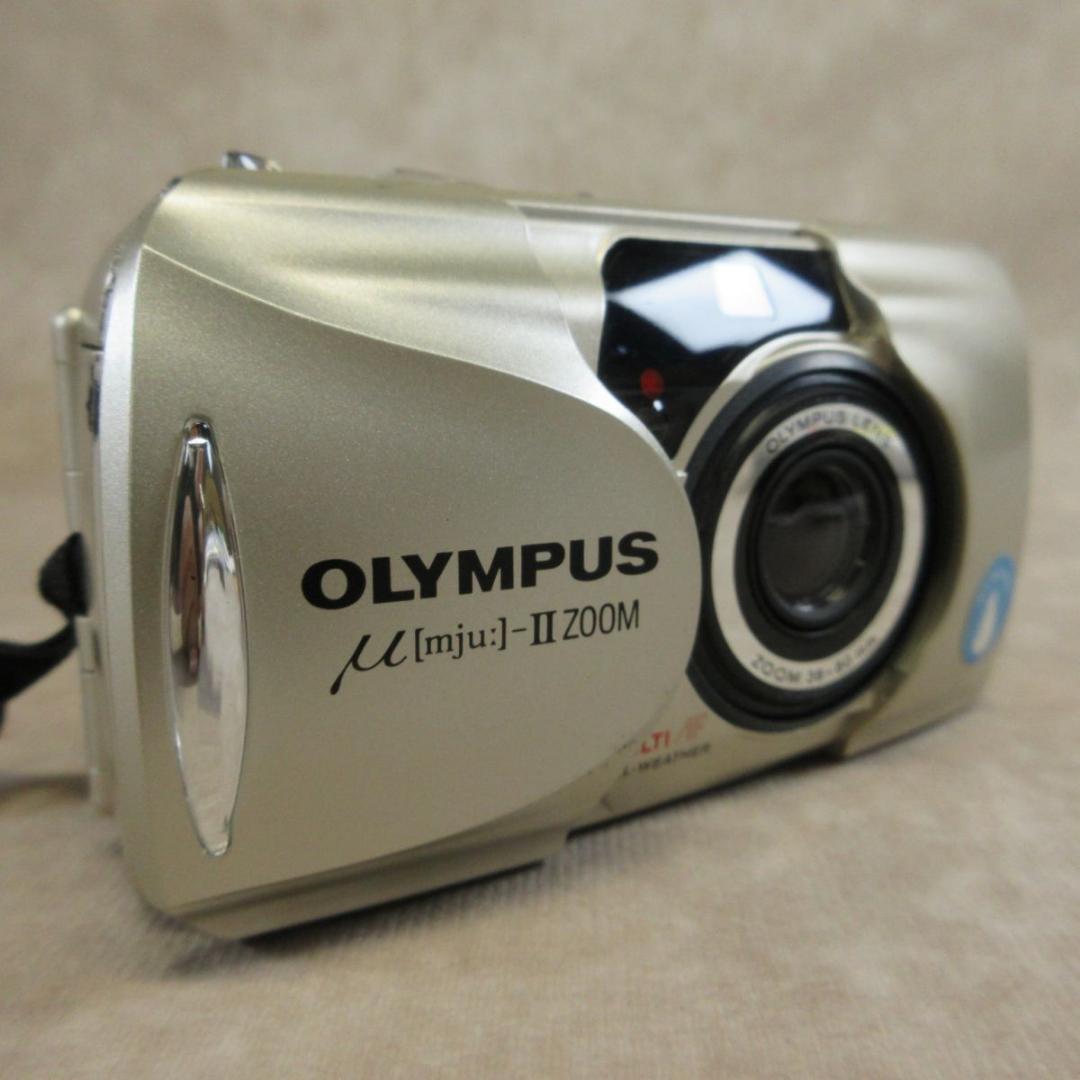OLYMPUS オリンパス μ II mju ZOOM コンパクトフィルムカメラ