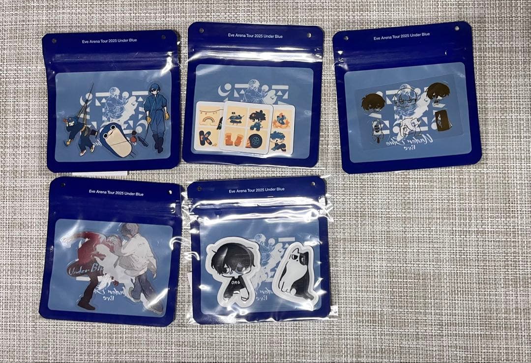 Eve UnderBlueくじ A賞 ワークシャツ icon　と 入場特典など