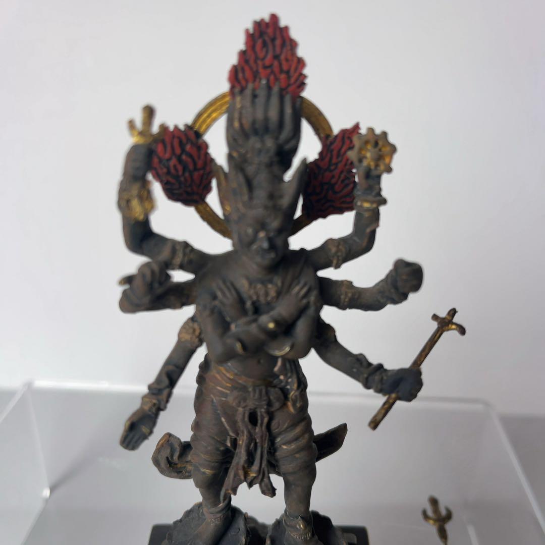 東寺監修 公認ミニチュア仏像 軍荼利明王(ぐんだりみょうおう)