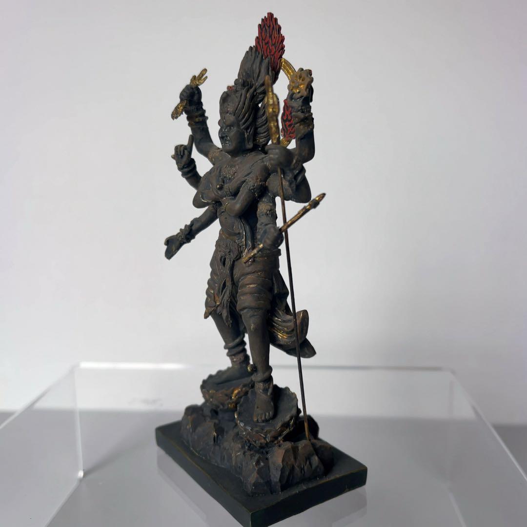 東寺監修 公認ミニチュア仏像 軍荼利明王(ぐんだりみょうおう)