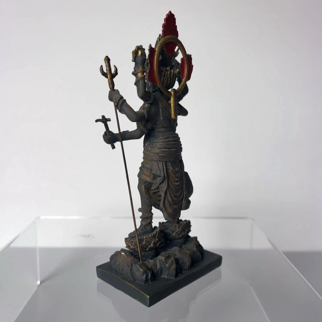 東寺監修 公認ミニチュア仏像 軍荼利明王(ぐんだりみょうおう)