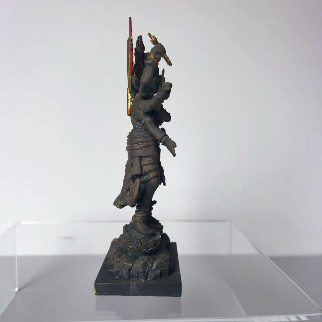 東寺監修 公認ミニチュア仏像 軍荼利明王(ぐんだりみょうおう)