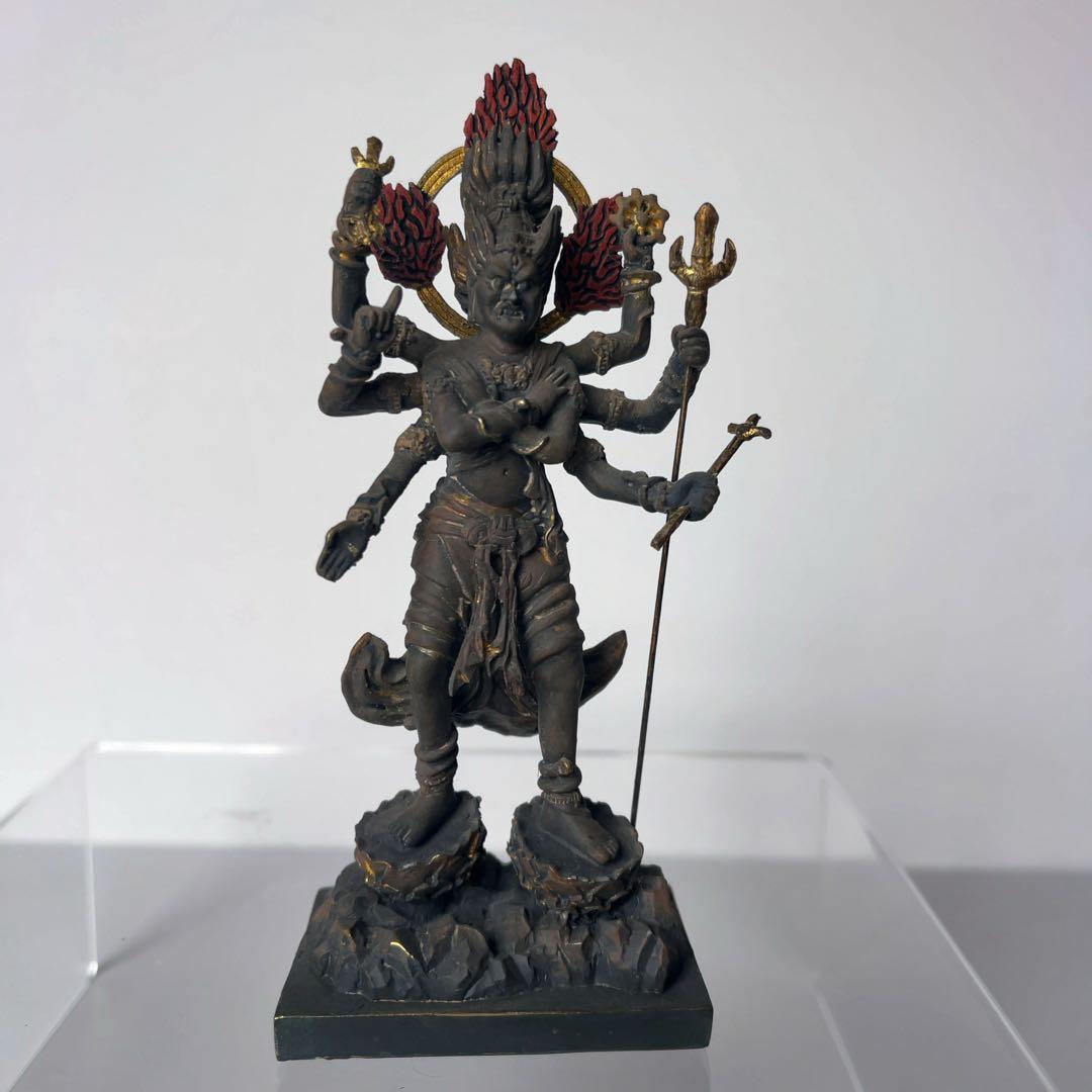 東寺監修 公認ミニチュア仏像 軍荼利明王(ぐんだりみょうおう)