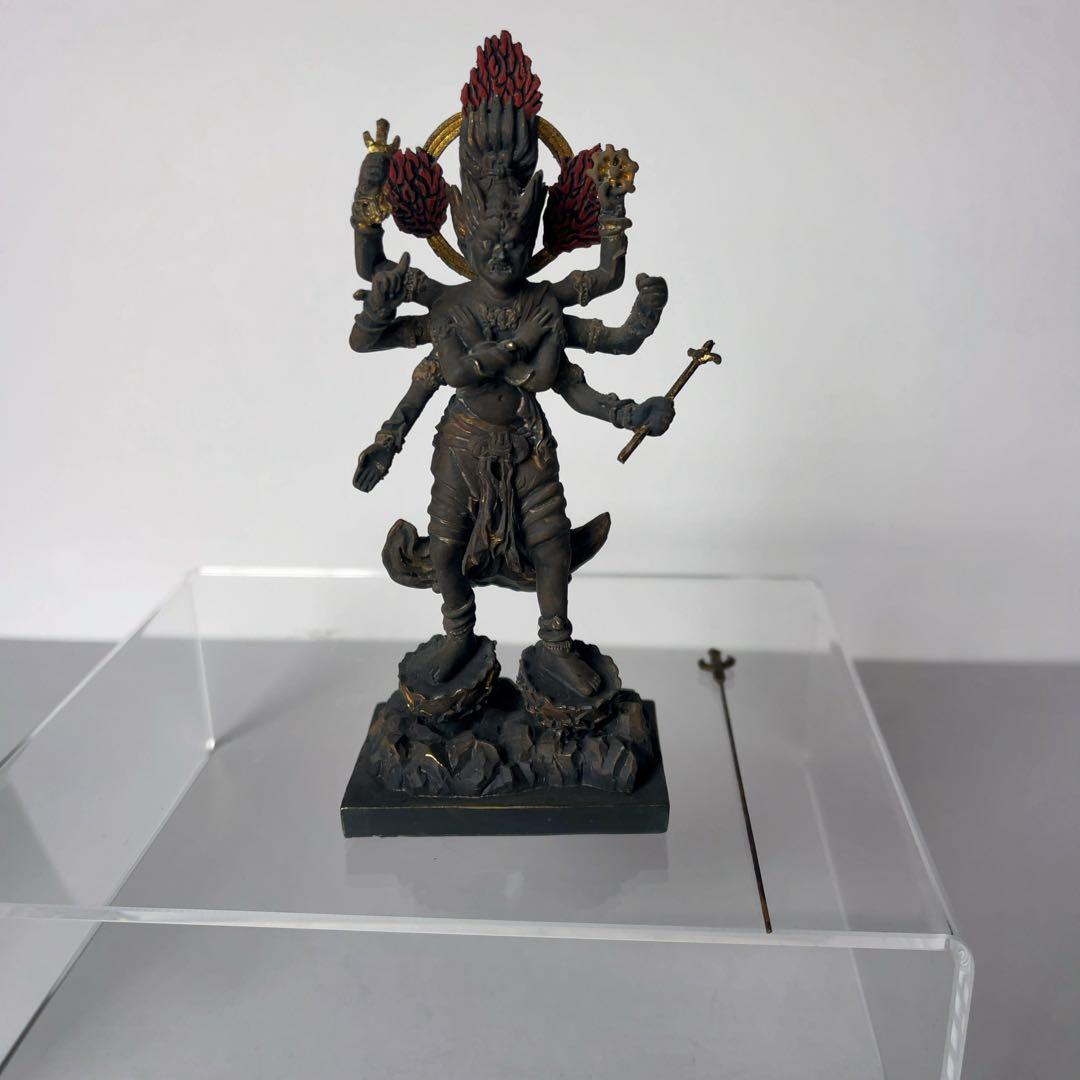 東寺監修 公認ミニチュア仏像 軍荼利明王(ぐんだりみょうおう)