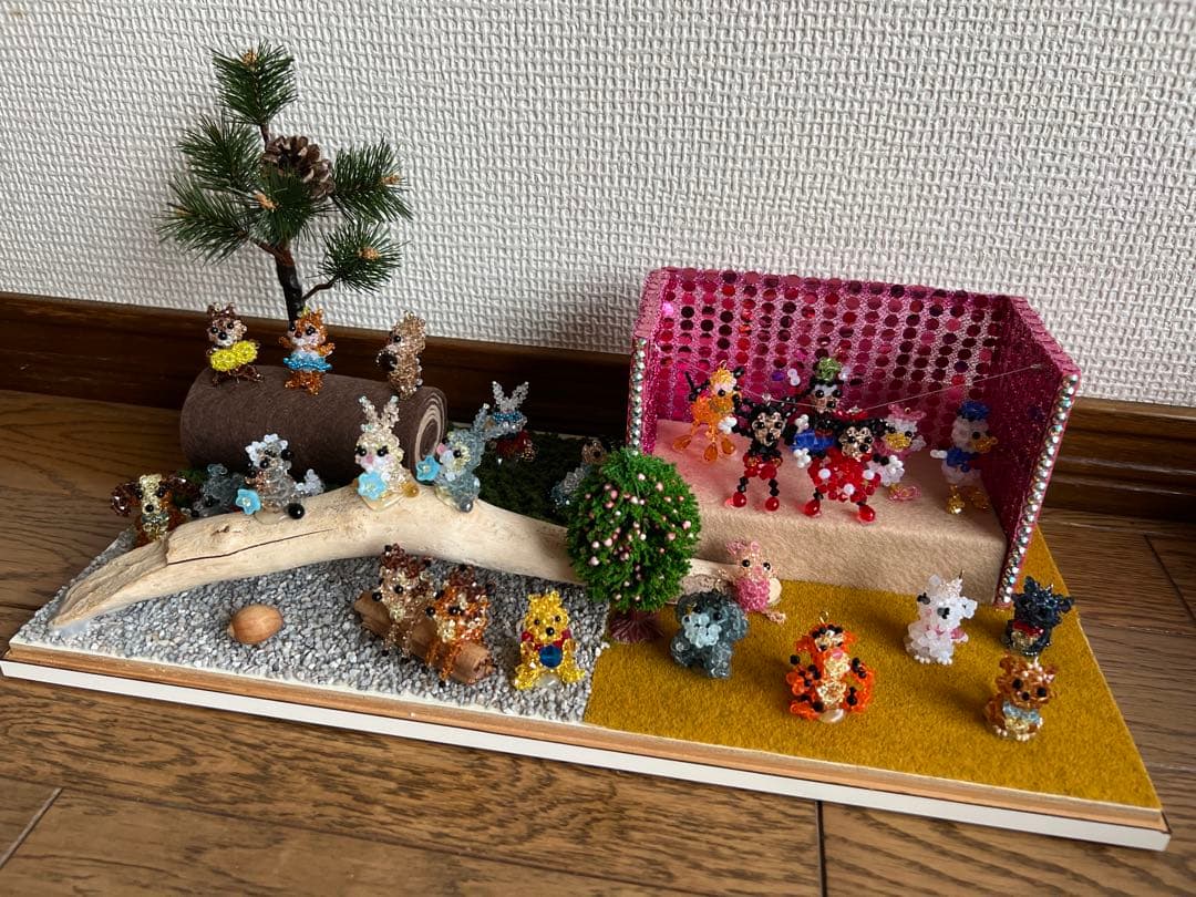 スワロフスキーディズニーの世界オブジェ