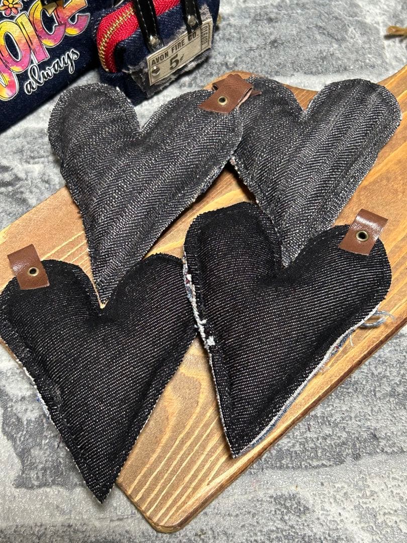 ぷっくりハートタグジャンクロック　No.661