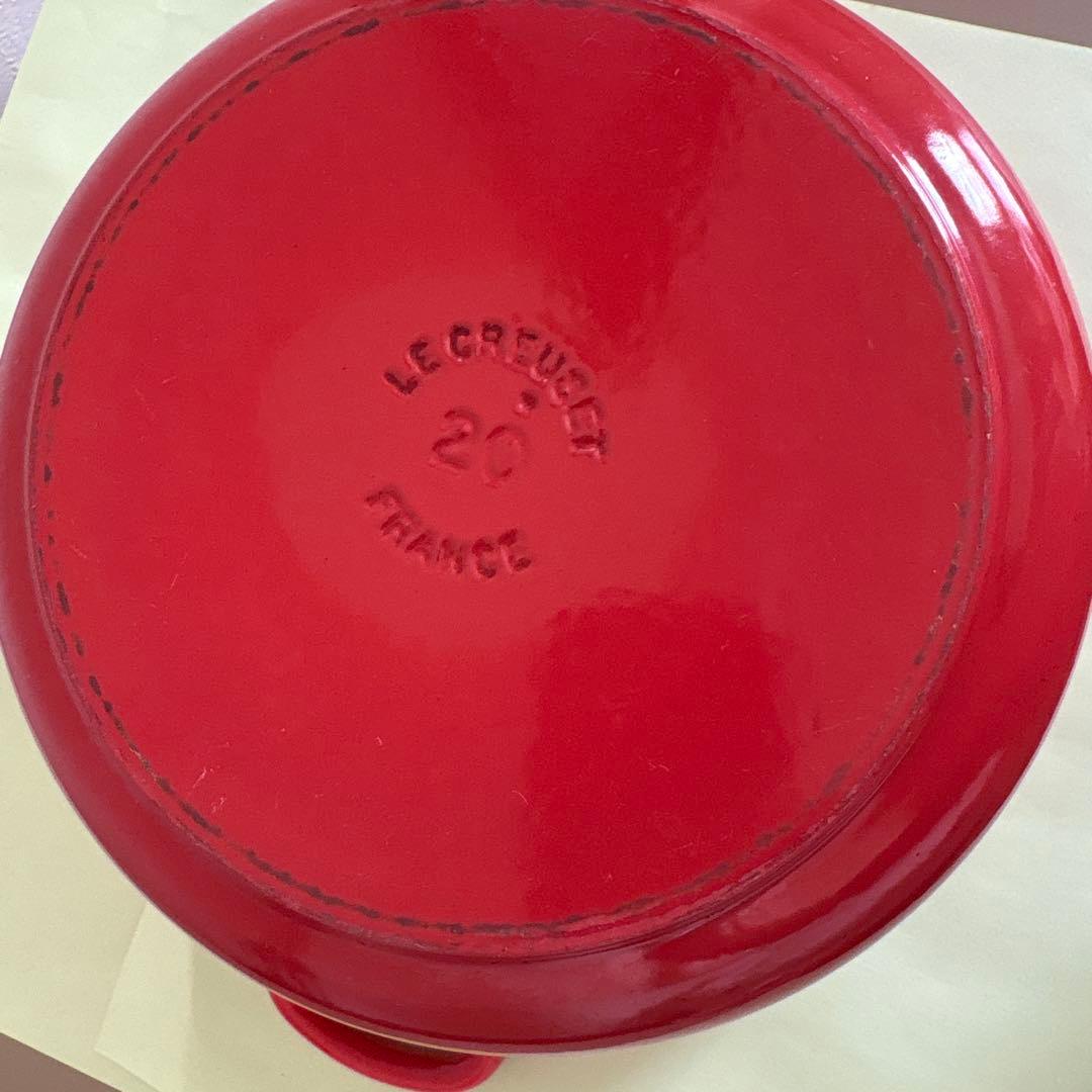 ル・クルーゼ　LE CREUSET 両手鍋　20㎝