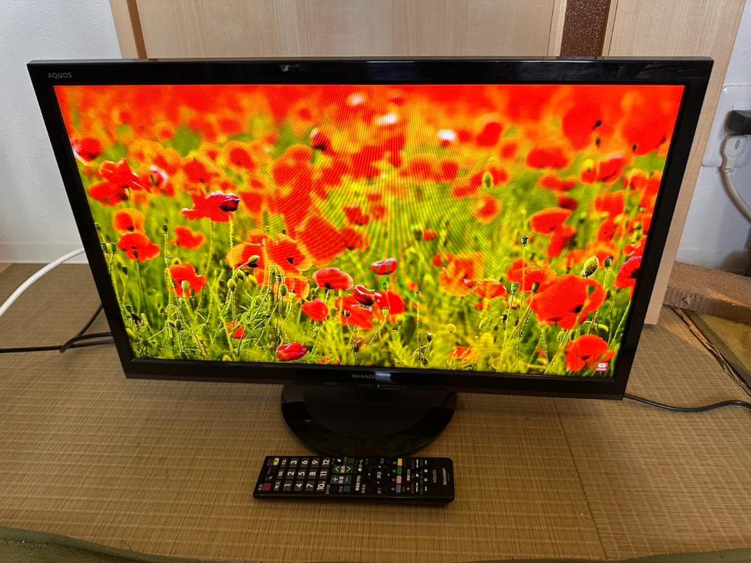 シャープ SHARP 24型 液晶 テレビ 2T-C24AD 2019年　美品