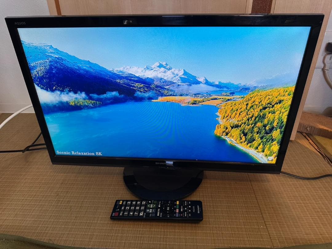 シャープ SHARP 24型 液晶 テレビ 2T-C24AD 2019年　美品