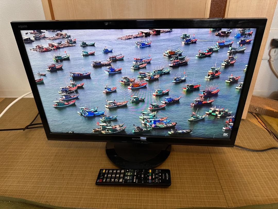 シャープ SHARP 24型 液晶 テレビ 2T-C24AD 2019年　美品