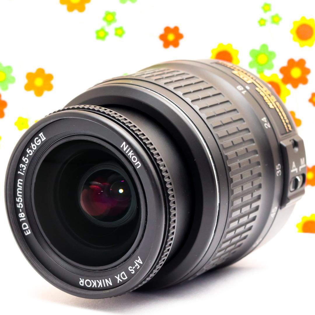 ニコン Nikon D5200☆高画質一眼レフ☆スマホ転送可☆動画撮影可！