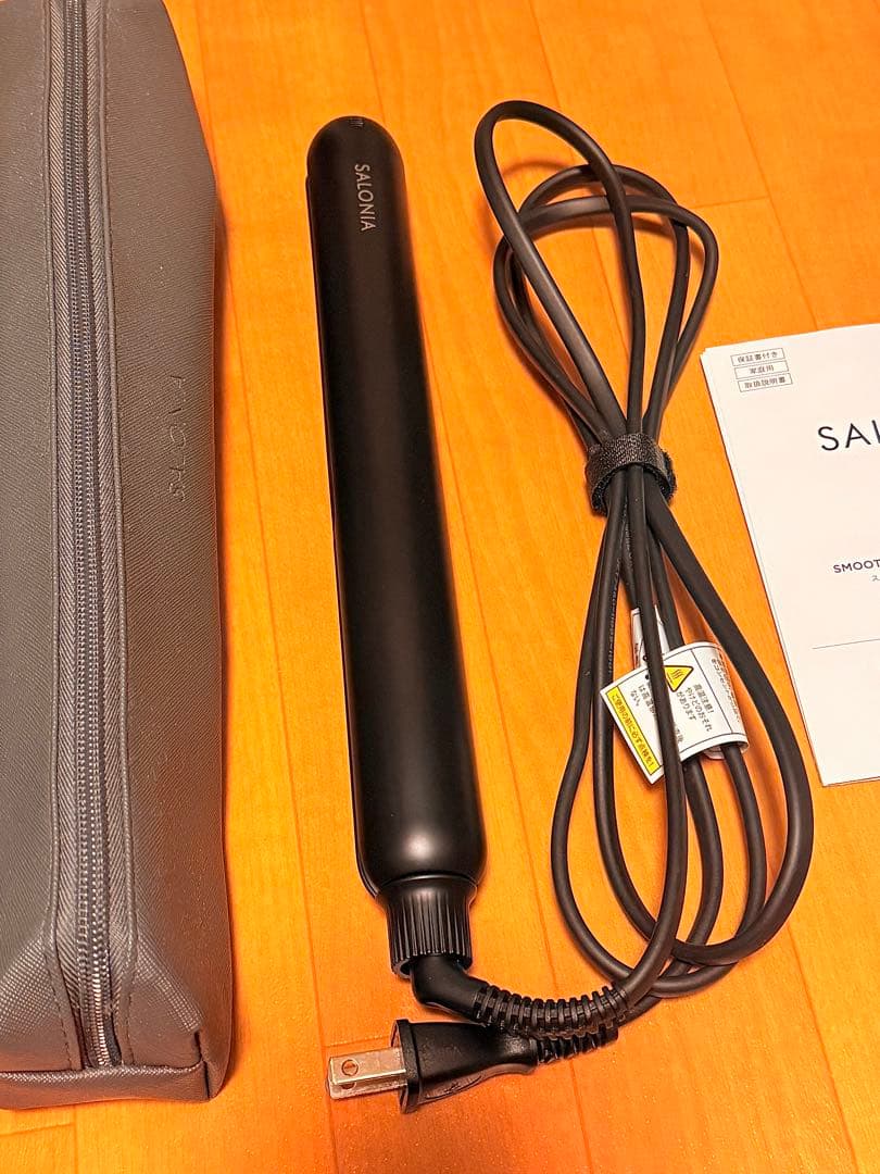 サロニア　スムースシャイン　ストレートヘアアイロン　24mm